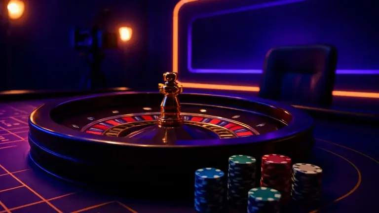 Live dealer at a roulette table in the BGD99 live casino